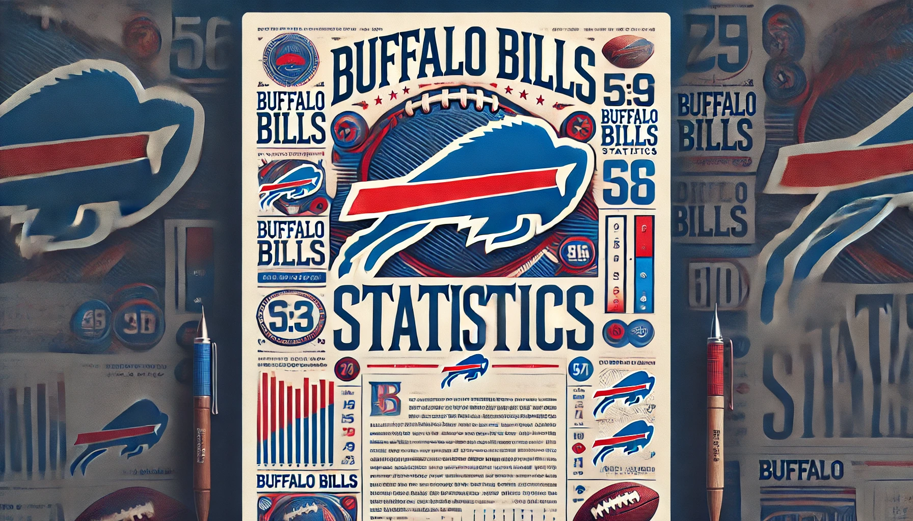 Buffalo Bills Statistics By Rushing, Passing, Kicking, Turnovers and Penalties