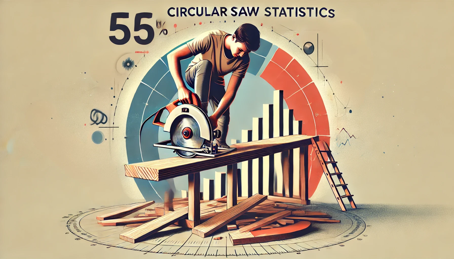 Circular Saw Statistics By Market Size, Share And Types, Brands, Injuries and Shipments