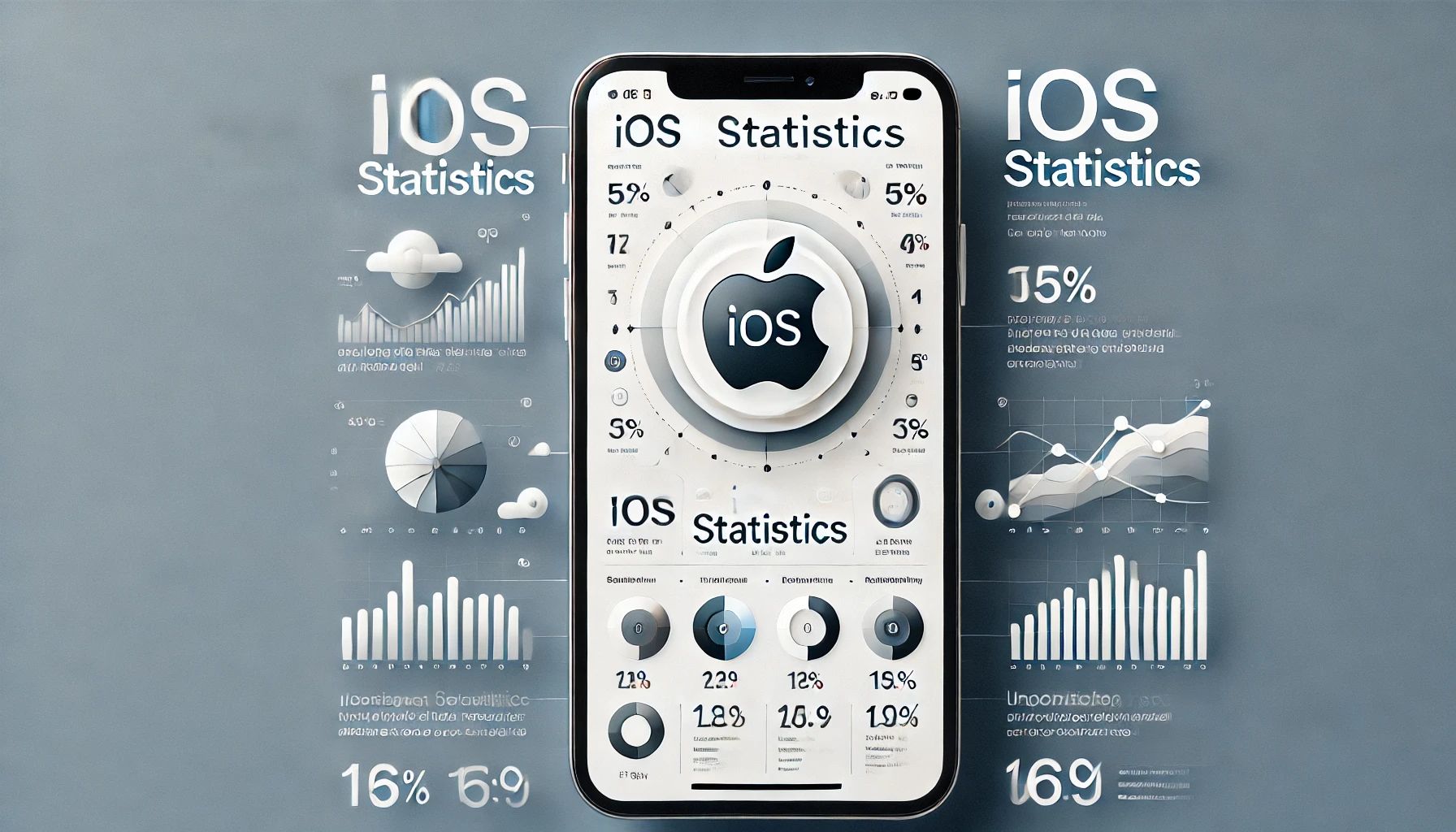 iOS Statistics By Market Share, Version and App Store Categories