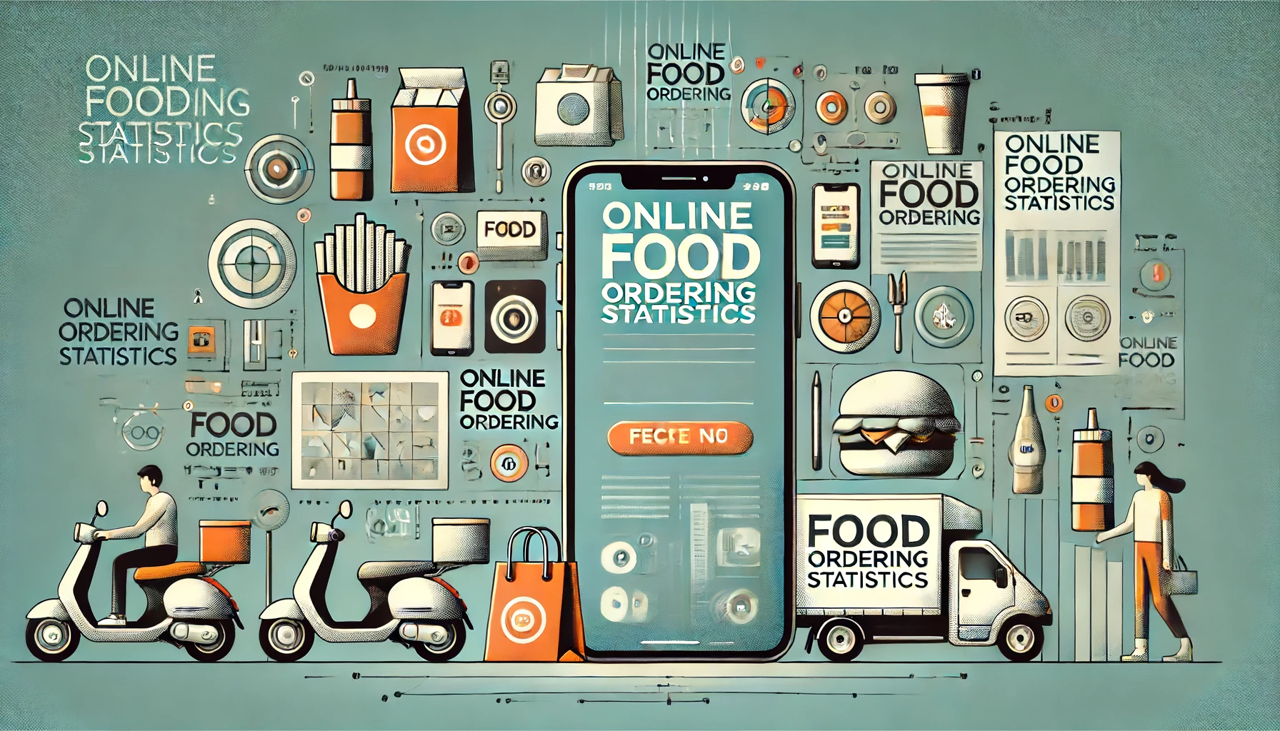Online Food Ordering Statistics By Consumer Behavior, Market Share, Spending Per Order and Brands