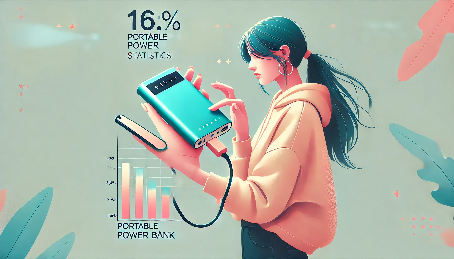 Portable Power Bank Statistics By Market Share, Usage and Technology