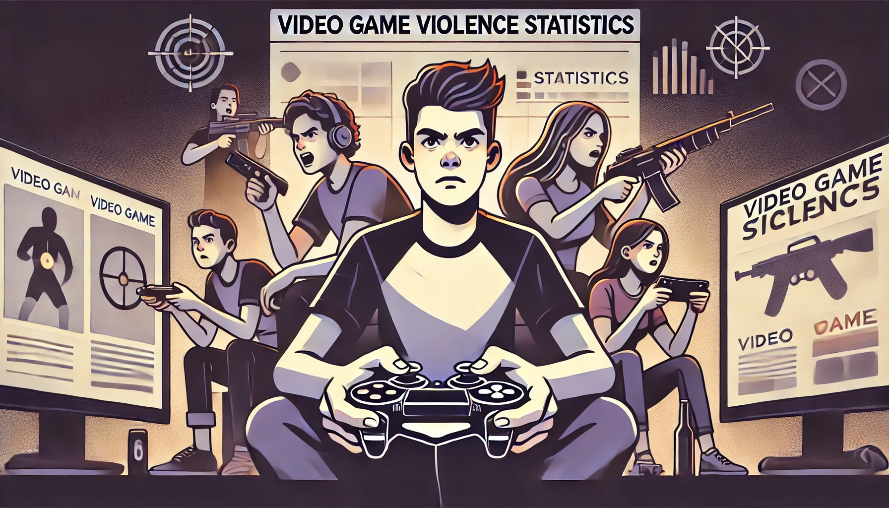 Video Game Violence Statistics and Facts